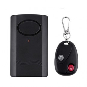Wireless Remote Control Vibration Alarm Home Security Door Window Car Motorcycle Anti-Theft Security Alarm  