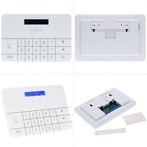 2017 new Safearmed Wireless GSM Alarm System LCD GSM&SMS RFID Touch Keyboard Home House Security Burglar Intruder Alarm System Auto Dialer  