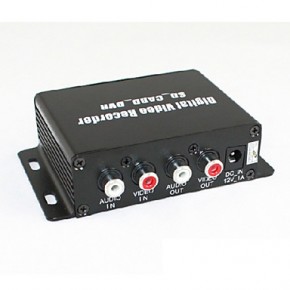 All Metal Mini Digital Video Recording Box with SD Card Storage DVR  