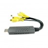 4 Channel Video USB DVR with Audio  