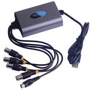 Super USB DVR with 4 Video + 2 Audio Channels  